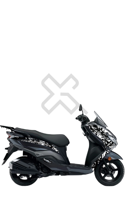 Burgman 125 Samurai Sticker | Burgman 125 Graphics